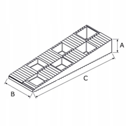 Wymiary: A=15mm B= 45mm C= 95mm Wymiary: A=15mm B= 45mm C= 95mm