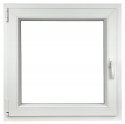 ALUCON OKNO PCV 1000x1000 / 1000 x 1000 mm Plastikowe 100x100 cm Białe Lewe