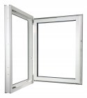 ALUCON OKNO PCV 900x1300 / 900 x 1300 mm Plastikowe 90x130 cm Białe Prawe ALUCON OKNO PCV 900x1300 / 900 x 1300 mm Plastikowe 90x130 cm Białe Prawe