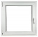 ALUCON OKNO PCV 600x600 / 600 x 600 mm Plastikowe 60x60 cm Białe Lewe ALUCON OKNO PCV 600x600 / 600 x 600 mm Plastikowe 60x60 cm Białe Lewe
