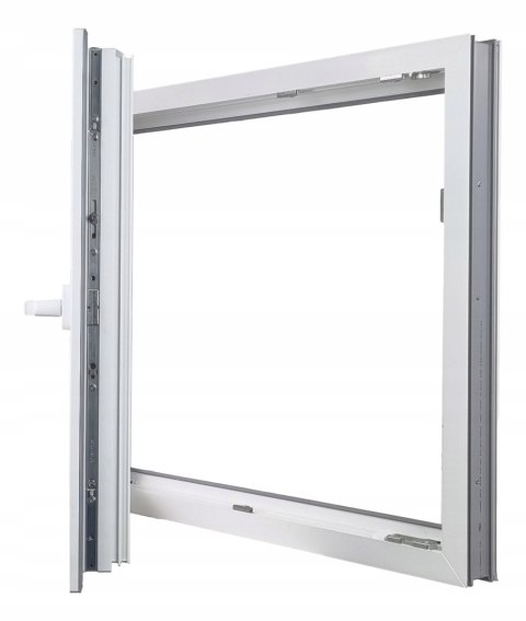 ALUCON OKNO PCV 900x600 / 900 x 600 mm Plastikowe 90x60 cm Białe Lewe ALUCON OKNO PCV 900x600 / 900 x 600 mm Plastikowe 90x60 cm Białe Lewe