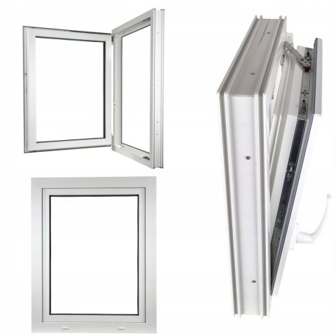 OKNO PCV 900 x 1000 RU/L BIAŁE TRZY SZYBY OKNO PCV 900 x 1000 RU/L BIAŁE TRZY SZYBY