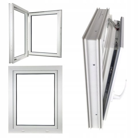 OKNO PCV 1000 X 1300 RU/P BIAŁE TRZY SZYBY OKNO PCV 1000 X 1300 RU/P BIAŁE TRZY SZYBY