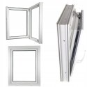 OKNO PCV 500 x 700 RU/L BIAŁE TRZY SZYBY OKNO PCV 500 x 700 RU/L BIAŁE TRZY SZYBY