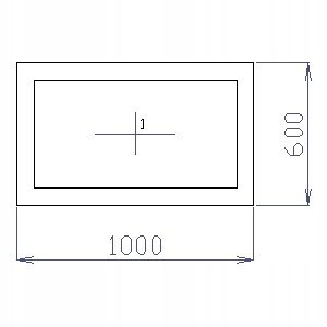 OKNO PCV 100 X 60 / 1000 x 600 mm FIX BIAŁE 24H OKNO PCV 100 X 60 / 1000 x 600 mm FIX BIAŁE 24H