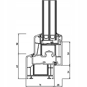 OKNO PCV 900 x 800 RU ZEWN. ANTRACYT 3 SZYBY OKNO PCV 900 x 800 RU ZEWN. ANTRACYT 3 SZYBY