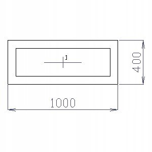 OKNO PCV 100 X 40 / 1000 x 400 mm FIX BIAŁE 24H OKNO PCV 100 X 40 / 1000 x 400 mm FIX BIAŁE 24H