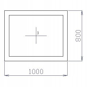 OKNO PCV 100 X 80 / 1000 x 800 mm FIX BIAŁE 24H OKNO PCV 100 X 80 / 1000 x 800 mm FIX BIAŁE 24H