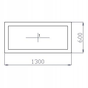OKNO PCV 130 X 60 / 1300 x 600 mm FIX BIAŁE 24H OKNO PCV 130 X 60 / 1300 x 600 mm FIX BIAŁE 24H