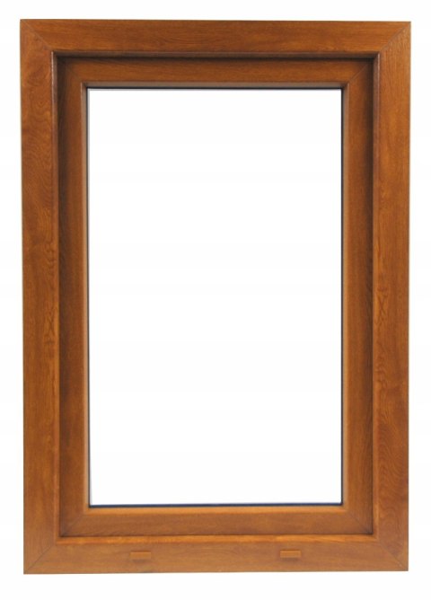 OKNO PCV 90 x 120 / 900 x 1200 RU 2 x ZŁOTY DĄB