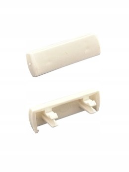 Zaślepki odwodnienia okien PVC 20szt BIAŁE