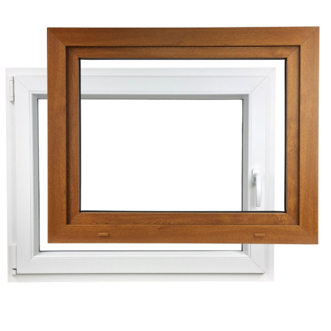 ALUCON OKNO PCV 1000x500 / 1000 x 500 mm Plastikowe 100x50 cm Zewnętrzny Złoty Dąb Lewe ALUCON OKNO PCV 1000x500 / 1000 x 500 mm Plastikowe 100x50 cm Zewnętrzny Złoty Dąb Lewe