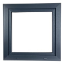ALUCON OKNO PCV 900x900 / 900 x 900 mm Plastikowe 90x90 cm Zewnętrzny Antracyt Prawe ALUCON OKNO PCV 900x900 / 900 x 900 mm Plastikowe 90x90 cm Zewnętrzny Antracyt Prawe