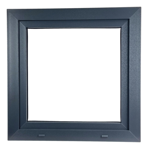 ALUCON OKNO PCV 900x900 / 900 x 900 mm Plastikowe 90x90 cm Zewnętrzny Antracyt Prawe ALUCON OKNO PCV 900x900 / 900 x 900 mm Plastikowe 90x90 cm Zewnętrzny Antracyt Prawe