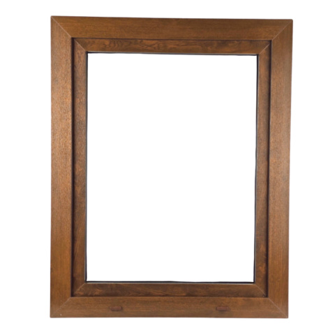 ALUCON OKNO PCV 900x1000 / 900 x 1000 mm Plastikowe 90x100 cm Zewnętrzny Orzech Prawe