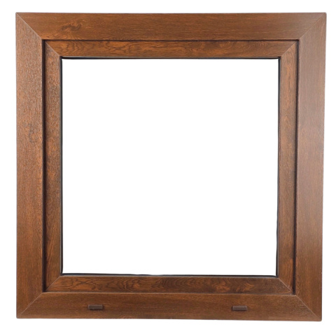 ALUCON OKNO PCV 900x900 / 900 x 900 mm Plastikowe 90x90 cm Zewnętrzny Orzech Prawe ALUCON OKNO PCV 900x900 / 900 x 900 mm Plastikowe 90x90 cm Zewnętrzny Orzech Prawe