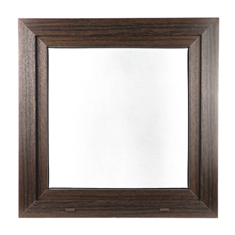 ALUCON OKNO PCV 900x900 / 900 x 900 mm Plastikowe 90x90 cm Zewnętrzny Ciemny Dąb Lewe ALUCON OKNO PCV 900x900 / 900 x 900 mm Plastikowe 90x90 cm Zewnętrzny Ciemny Dąb Lewe