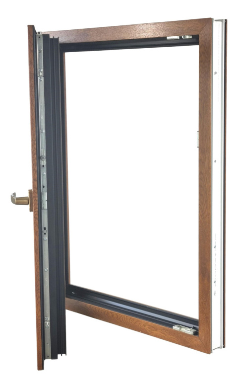 ALUCON OKNO PCV 1000x1300 / 1000 x 1300 mm Plastikowe 100x130 cm Dwustronny Złoty Dąb Lewe ALUCON OKNO PCV 1000x1300 / 1000 x 1300 mm Plastikowe 100x130 cm Dwustronny Złoty Dąb Lewe