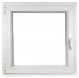 ALUCON OKNO PCV 120x120 / 1200x1200 mm Białe Lewe 2 Szyby 76mm
