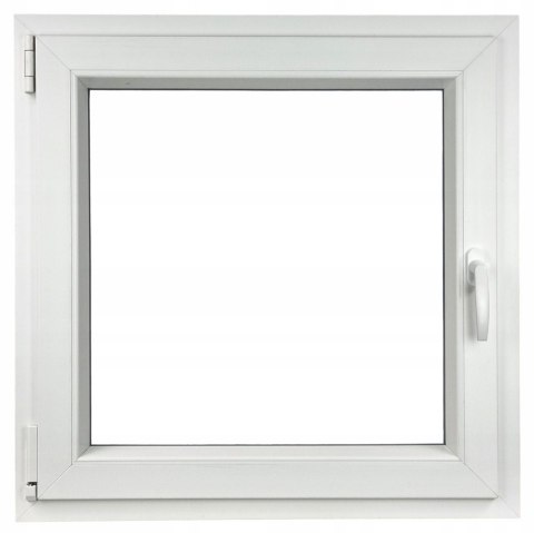 ALUCON OKNO PCV 120x120 / 1200x1200 mm Białe Lewe 2 Szyby 76mm