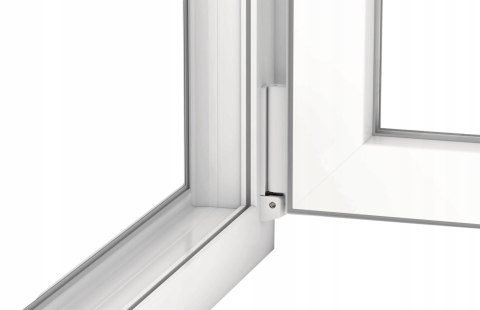 ALUCON OKNO PCV 120x120 / 1200x1200 mm Białe Lewe 2 Szyby 76mm