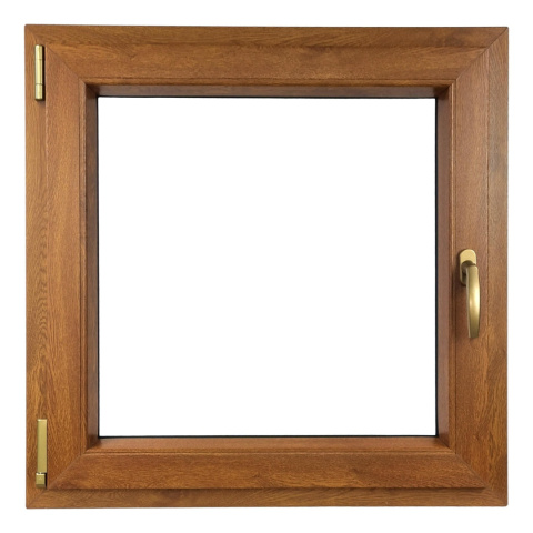 ALUCON OKNO PCV 900x900 / 900 x 900 mm Plastikowe 90x90 cm Dwustronny Złoty Dąb Lewe ALUCON OKNO PCV 900x900 / 900 x 900 mm Plastikowe 90x90 cm Dwustronny Złoty Dąb Lewe